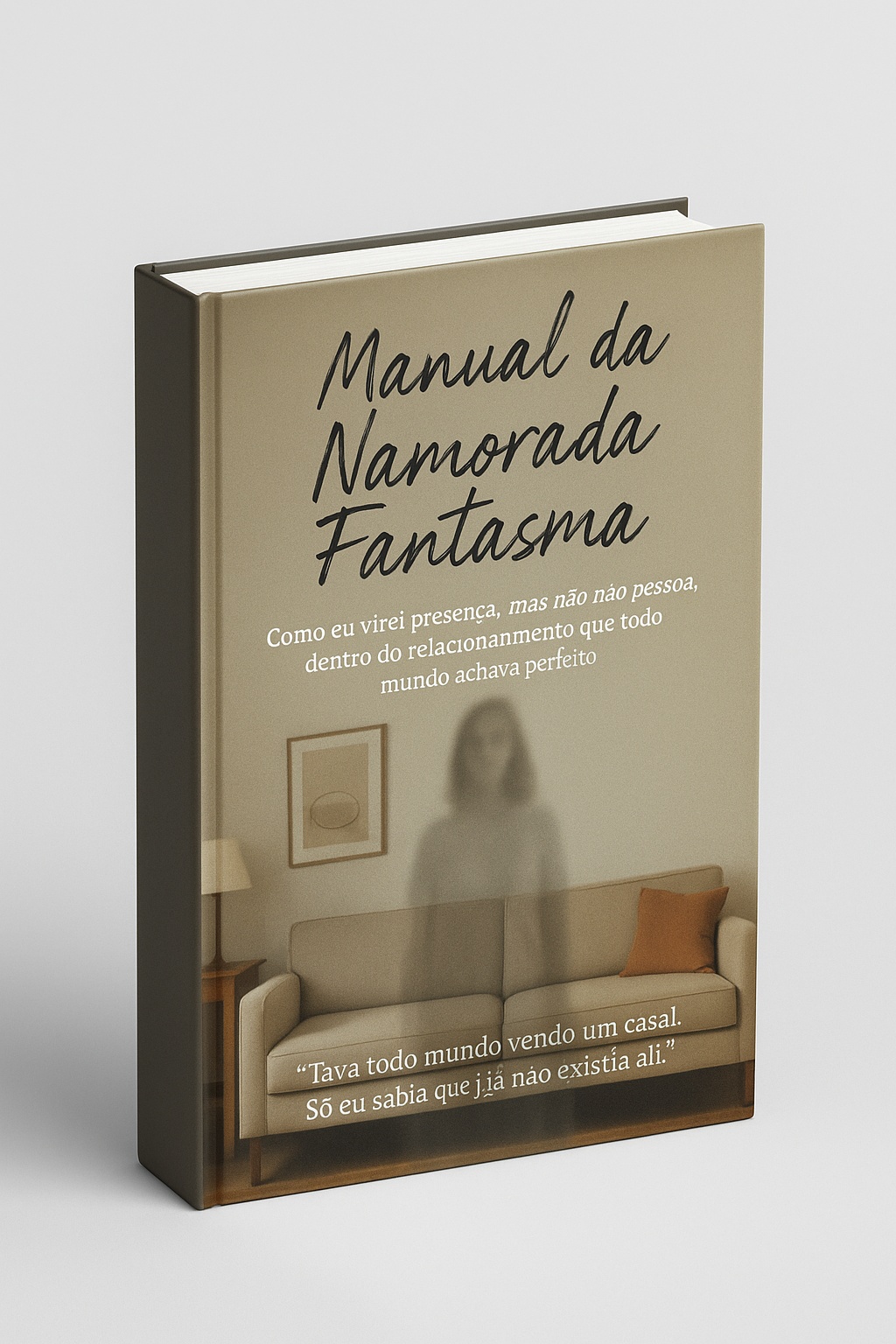 Capa do livro Manual da Namorada Fantasma